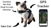 HOT! GPS Mini Waterproof Pet Locator Portable Dog Cat Tracking Device Size:M